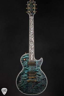 Gibson Custom Shop PSL Les Paul Ultima “Tree of Life” Nordic Blue 9.14 #CS504033