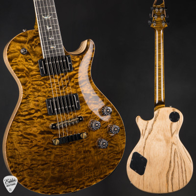 Paul Reed Smith Eddie’s Guitars Wood Library McCarty 594 Singlecut Swamp Ash Stained Figured Maple Neck Electric Guitar in Black Gold Burst