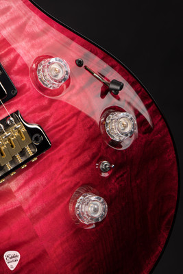 Paul Reed Smith Private Stock #12133 Custom 24 Piezo Brazilian Blood Red Reverse Dragon’s Breath