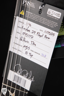 Paul Reed Smith Custom 24 Spec Sheet