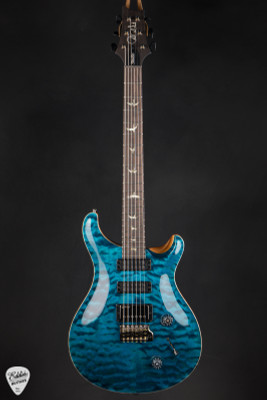 Paul Reed Smith Eddie’s Guitars Wood Library Studio Quilt Top/Stained Maple Neck/Brazilian FB Blue Matteo