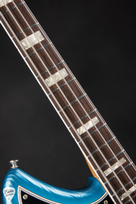 Novo Ivorus Bass Guitar in Lake Sonic Burst