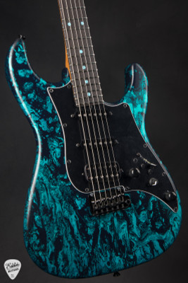 James Tyler Studio Elite HDX Black Shmear with Turquoise Tint