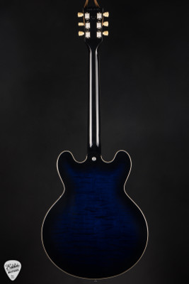 Gibson ES-335 Figured Custom Color Deep Ocean Burst Electrci Guitar