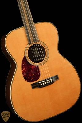 Atkin OM37 Lefty - Baked Sitka Spruce & Indian Rosewood