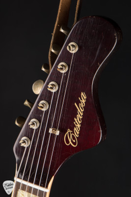 Sale Pending-Castedosa Marianna Semi-Hollow - Aged Blue Sparkle