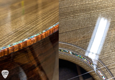 2024 Santa Cruz H13 Custom Acoustic Guitar with Dark Forest Ancient Cypress and Bryn Athyn Indian Rosewood