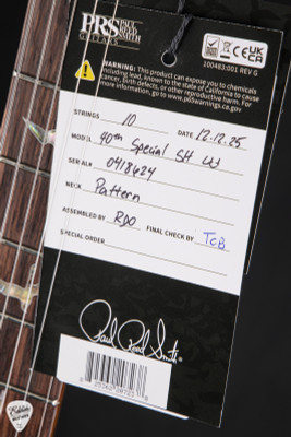 Paul Reed Smith 40th Anniversary Special Semi-Hollow Limited Edition Electric Guitar in Faded Whale Blue