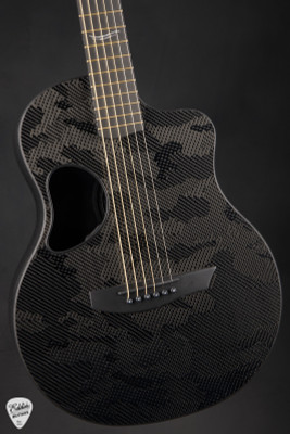 McPherson Carbon Touring Camo Acoustic Guitar with Black Hardware