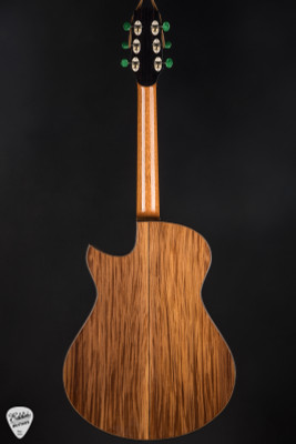 2024 – Michael Bashkin JMC 12 Fret Acoustic Guitar with Italian Spruce and Pau Ferro