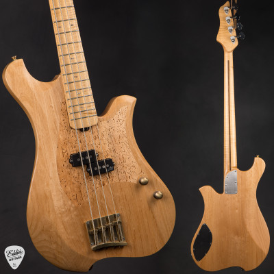 Bacci Marlita 4 String Bass Guitar with Red Alder with Wormwood Inlay