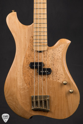Bacci Marlita 4 String Bass Guitar with Red Alder with Wormwood Inlay