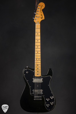 1973 - Fender Telecaster Deluxe - Black - Eddie's Guitars
