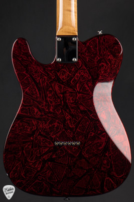 Suhr Eddie’s Guitars Exclusive Roasted Classic T Electric Guitar in Red Web