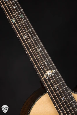 2022 Kevin Ryan Paradiso Grand Concert Signature Series Acoustic Guitar with Flamed Port Orford Cedar and Brazilian Rosewood