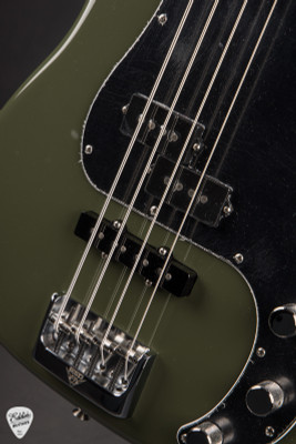 Fender Custom Shop 1964 Jazz Bass NOS P J Olive Drab Electric Bass