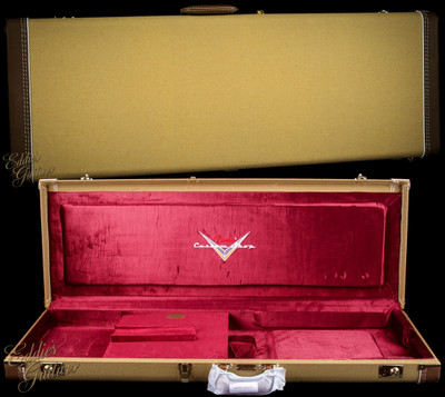 Hard Case for Fender Custom Shop 1964 Jazz Bass NOS P J Olive Drab Electric Bass