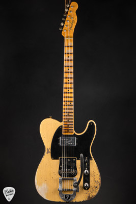 【希少】Fender Custom Shop Bigsby Telecaster Fender Custom Shop CuNiFe Blackguard Bigsby Telecaster Heavy Relic