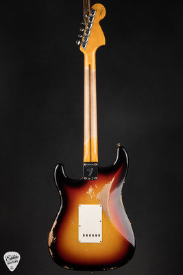 Fender Custom Shop Special Run 1969 Stratocaster Heavy Relic Aged Target 3 Tone Sunburst