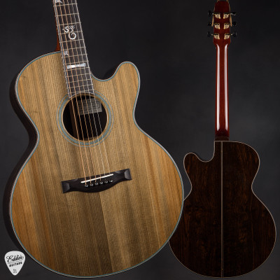 2024 Santa Cruz Fingerstyle Dark Forest Ancient Cypress & African Blackwood