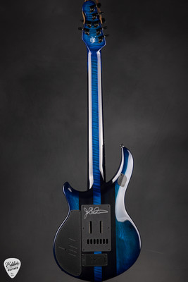 Ernie Ball Music Man BFR Majesty 7 - Blue Ink #25/50 - Eddie's Guitars