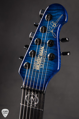 Ernie Ball Music Man BFR Majesty 7 - Blue Ink #25/50 - Eddie's Guitars