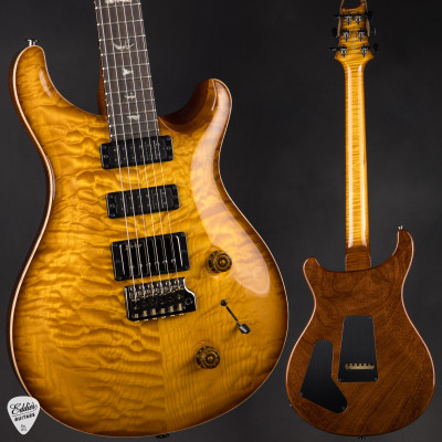 Paul Reed Smith Eddie’s Guitars Wood Library Studio Quilt Top/Stained Maple Neck/Brazilian FB – McCarty Tobacco Sunburst