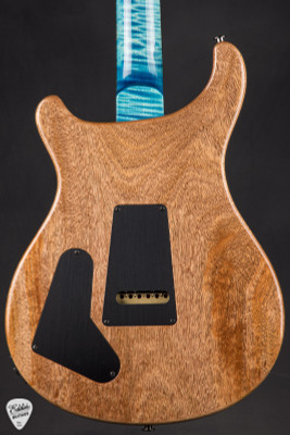 Paul Reed Smith Eddie’s Guitars Wood Library Studio Quilt Top Stained Maple Neck Brazilian FB Electric Guitar in Aquableux