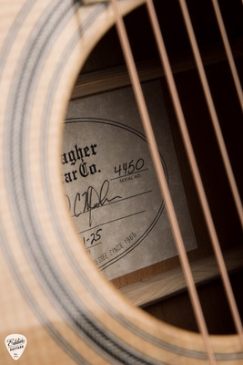 Gallagher Doc Watson Acoustic Guitar with Sitka Spruce and Mahogany