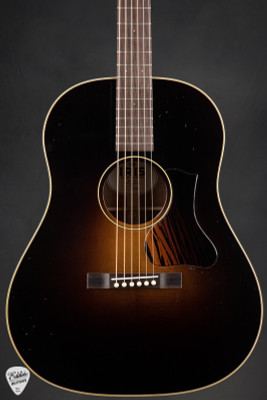 Iris DF Smeck Distressed Acoustic Guitar with Adirondack Spruce and Honduran Mahogany