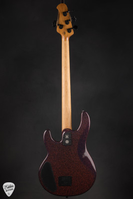 Ernie Ball Music Man DarkRay Bass Guitar in Dark Rainbow