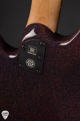 Ernie Ball Music Man DarkRay Bass Guitar in Dark Rainbow