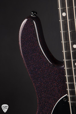 Ernie Ball Music Man DarkRay Bass Guitar in Dark Rainbow