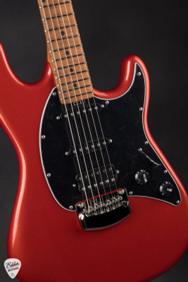 Ernie Ball Music Man Cutlass RS HSS Electric Guitar in Blood Orange