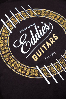 Eddie's GUitars Rosette Shirt Black