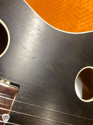 R Robinson Domino Resonator Guitar in Walnut
