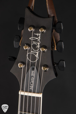 Paul Reed Smith Eddie’s Guitars Wood Library McCarty 594 Singlecut Stained Neck Ebony Black Gold Burst Electric Guitar