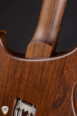 Paul Reed Smith Private Stock 11879 Vela Semi Hollow Cocobolo Redwood Burl Madagascar Rosewood Natural Satin Electric Guitar