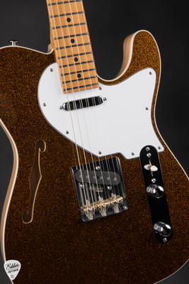 Suhr Eddie’s Guitars Exclusive Custom Classic T Roasted Orange Sparkle Electric Guitar