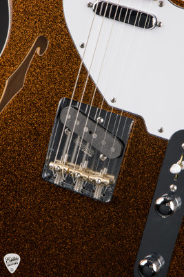 Suhr Eddie’s Guitars Exclusive Custom Classic T Roasted Orange Sparkle Electric Guitar