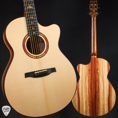 Paul Reed Smith Private Stock 12243 Angelus Cutaway Red Spruce/Padauk Acoustic Guitar