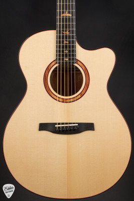 Paul Reed Smith Private Stock 12243 Angelus Cutaway Red Spruce/Padauk Acoustic Guitar