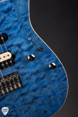 Suhr Standard Roasted Trans Whale Blue Electric Guitar