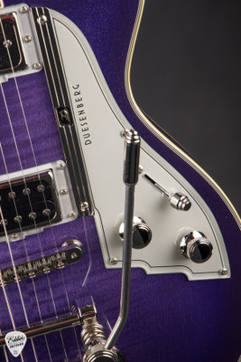 Duesenberg Starplayer TV Galaxy Burst Purple Electric Guitar