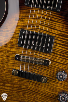 Paul Reed Smith Eddie’s Guitars Wood Library McCarty 594 Singlecut Brazilian/Rosewood Neck Electric Guitar in Black Gold Burst