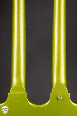 Gibson Custom Shop PSL Mid 60’s EDS-1275 Gloss Ebony Fret Board Gecko Green Sparkle Electric Guitar