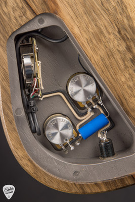 Padalka Parallax Electric Guitar with Buckeye Burl & Black Limba