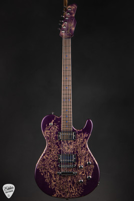 James Tyler Mongoose Special Electric Guitar in Wine-Ou Shmear