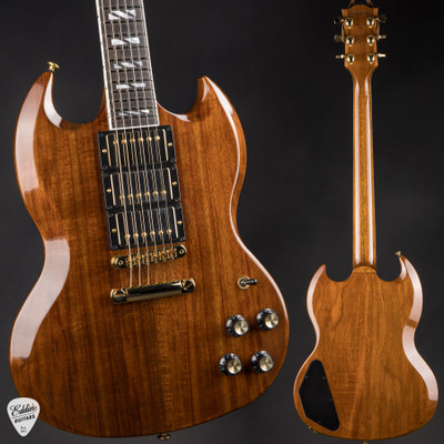 2024 - Gibson SG Supreme Koa Natural 7.13 #226340366 - Eddie's Guitars