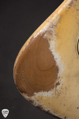 Fender Custom Shop Master Built 1963 Stratocaster Ultra Relic Electric Guitar in Faded Sonic Blue